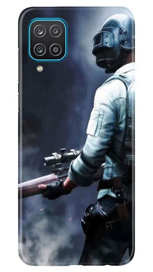 Pubg Mobile Back Case for Samsung Galaxy F12  (Design - 179)