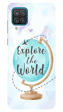 Explore the World Mobile Back Case for Samsung Galaxy F12 (Design - 207)