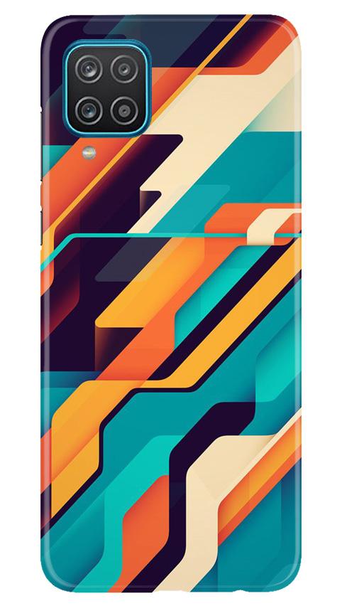Modern Art Case for Samsung Galaxy F12 (Design No. 233)