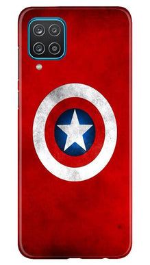 Captain America Mobile Back Case for Samsung Galaxy F12 (Design - 249)