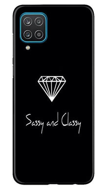 Sassy and Classy Mobile Back Case for Samsung Galaxy F12 (Design - 264)