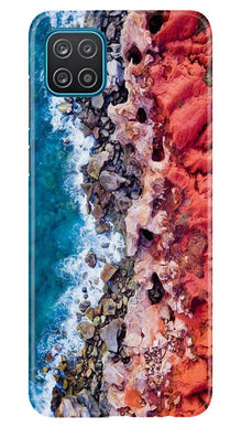Sea Shore Mobile Back Case for Samsung Galaxy F12 (Design - 273)