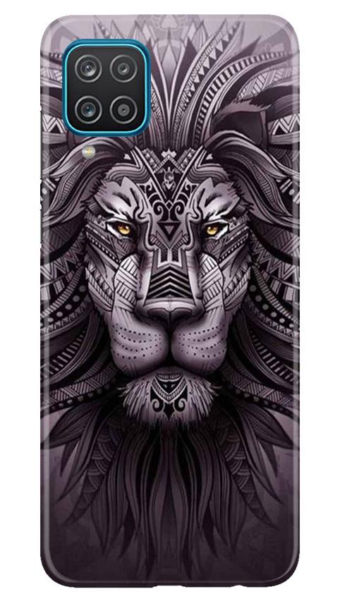 Lion Mobile Back Case for Samsung Galaxy F12 (Design - 315)