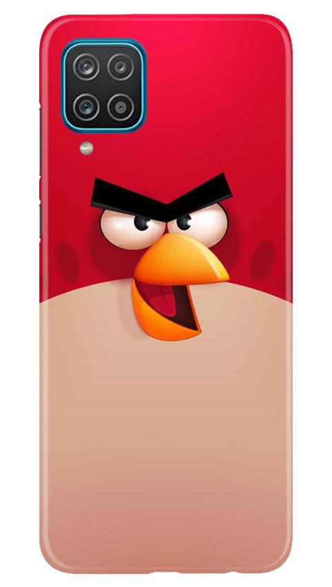 Angry Bird Red Mobile Back Case for Samsung Galaxy F12 (Design - 325)