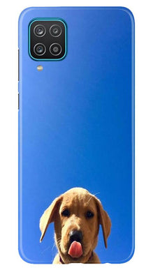 Dog Mobile Back Case for Samsung Galaxy F12 (Design - 332)