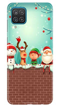 Santa Claus Mobile Back Case for Samsung Galaxy F12 (Design - 334)