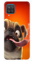 Dog Mobile Back Case for Samsung Galaxy F12 (Design - 343)