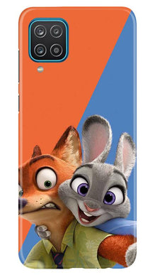 Cartoon Mobile Back Case for Samsung Galaxy F12 (Design - 346)