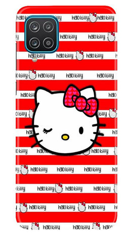 Hello Kitty Mobile Back Case for Samsung Galaxy F12 (Design - 364)
