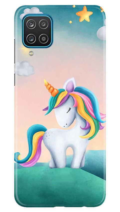 Unicorn Mobile Back Case for Samsung Galaxy F12 (Design - 366)