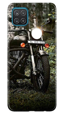 Royal Enfield Mobile Back Case for Samsung Galaxy F12 (Design - 384)
