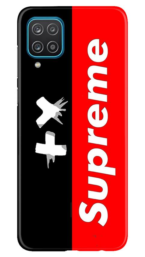 Supreme Mobile Back Case for Samsung Galaxy F12 (Design - 389)