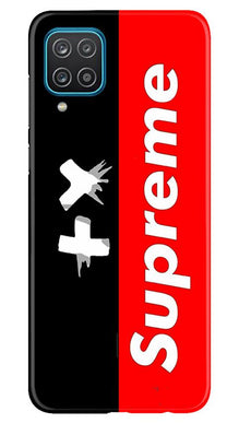 Supreme Mobile Back Case for Samsung Galaxy F12 (Design - 389)