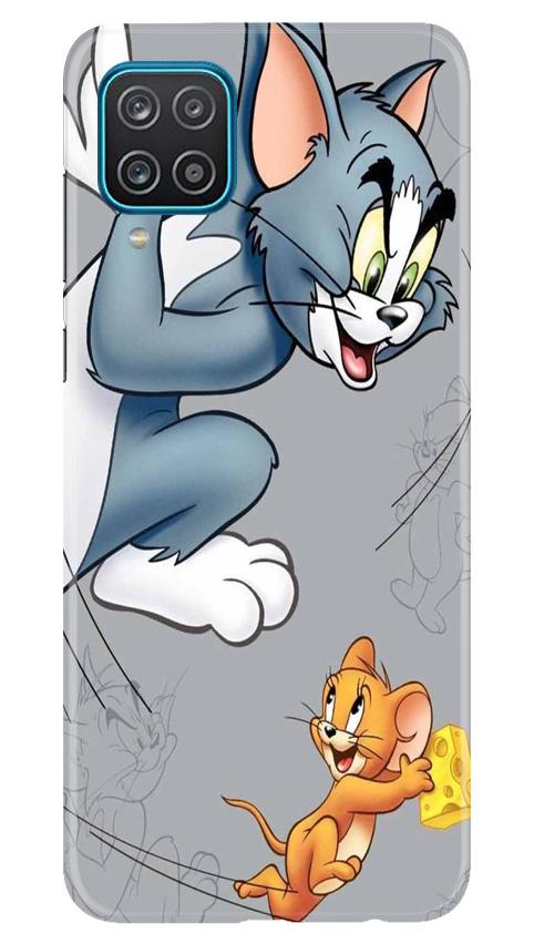 Tom n Jerry Mobile Back Case for Samsung Galaxy F12 (Design - 399)