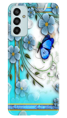 Blue Butterfly Mobile Back Case for Samsung Galaxy F13 (Design - 21)