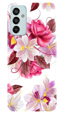 Beautiful flowers Mobile Back Case for Samsung Galaxy F13 (Design - 23)