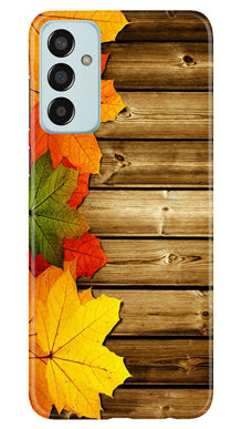 Wooden look3 Mobile Back Case for Samsung Galaxy M13 (Design - 61)