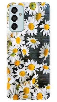 White flowers2 Mobile Back Case for Samsung Galaxy F13 (Design - 62)