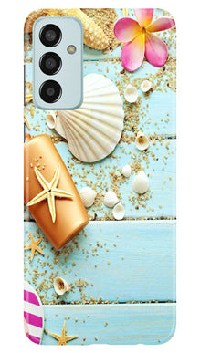 Sea Shells Mobile Back Case for Samsung Galaxy M13 (Design - 63)