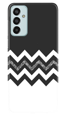 Black white Pattern2Mobile Back Case for Samsung Galaxy M13 (Design - 83)