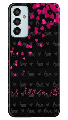 Love in Air Mobile Back Case for Samsung Galaxy M13 (Design - 89)