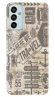 Travel Mobile Back Case for Samsung Galaxy F13  (Design - 104)