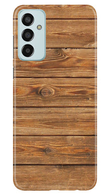 Wooden Look Mobile Back Case for Samsung Galaxy M13  (Design - 113)
