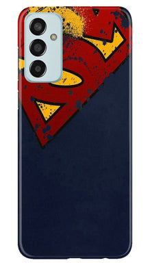 Superman Superhero Mobile Back Case for Samsung Galaxy M13  (Design - 125)