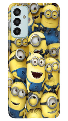Minions Mobile Back Case for Samsung Galaxy M13  (Design - 127)