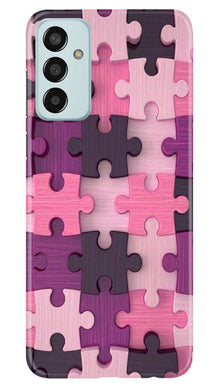 Puzzle Mobile Back Case for Samsung Galaxy M13 (Design - 168)