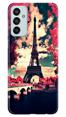 Eiffel Tower Mobile Back Case for Samsung Galaxy M13 (Design - 181)