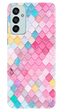 Pink Pattern Mobile Back Case for Samsung Galaxy M13 (Design - 184)