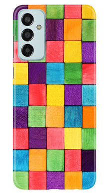 Colorful Square Mobile Back Case for Samsung Galaxy M13 (Design - 187)