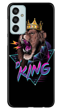 Lion King Mobile Back Case for Samsung Galaxy M13 (Design - 188)