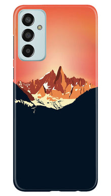 Mountains Mobile Back Case for Samsung Galaxy M13 (Design - 196)