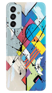 Modern Art Mobile Back Case for Samsung Galaxy F13 (Design - 204)