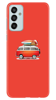 Travel Bus Mobile Back Case for Samsung Galaxy M13 (Design - 227)