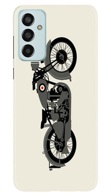 MotorCycle Mobile Back Case for Samsung Galaxy M13 (Design - 228)