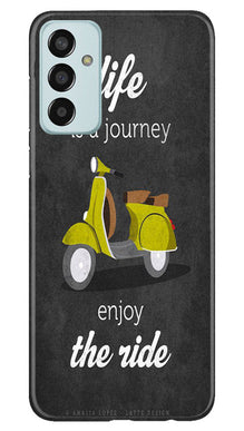 Life is a Journey Mobile Back Case for Samsung Galaxy M13 (Design - 230)