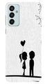 Cute Kid Couple Case for Samsung Galaxy M13 (Design No. 252)