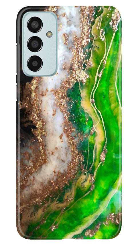 Marble Texture Mobile Back Case for Samsung Galaxy M13 (Design - 269)