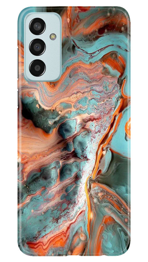 Marble Texture Mobile Back Case for Samsung Galaxy M13 (Design - 271)