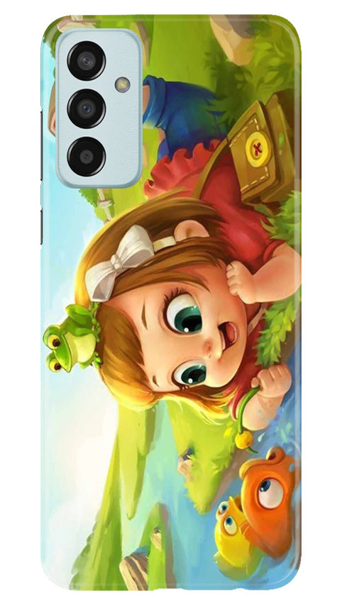Baby Girl Mobile Back Case for Samsung Galaxy F13 (Design - 301)