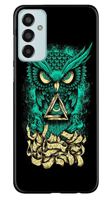 Owl Mobile Back Case for Samsung Galaxy M13 (Design - 317)