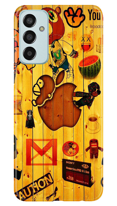 Wooden Texture Mobile Back Case for Samsung Galaxy F13 (Design - 326)