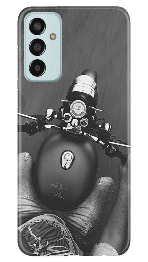 Royal Enfield Mobile Back Case for Samsung Galaxy F13 (Design - 341)