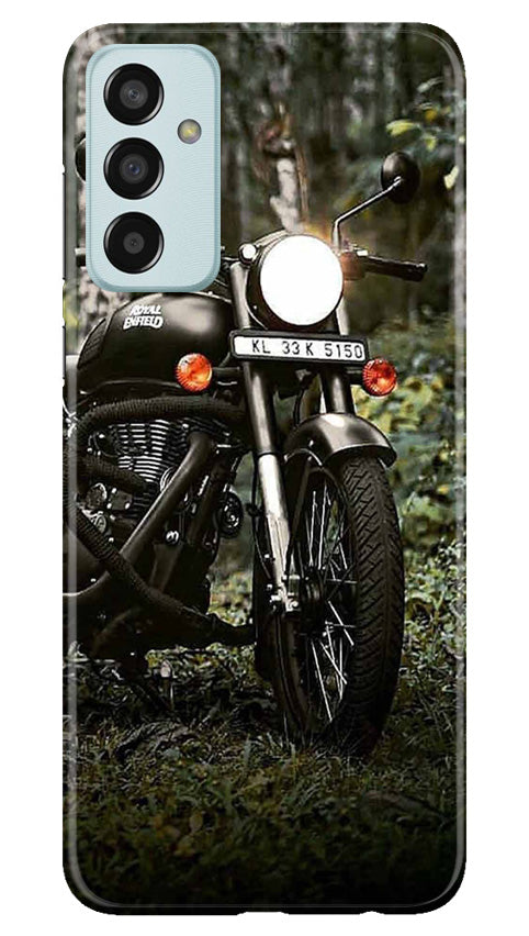 Royal Enfield Mobile Back Case for Samsung Galaxy M13 (Design - 343)