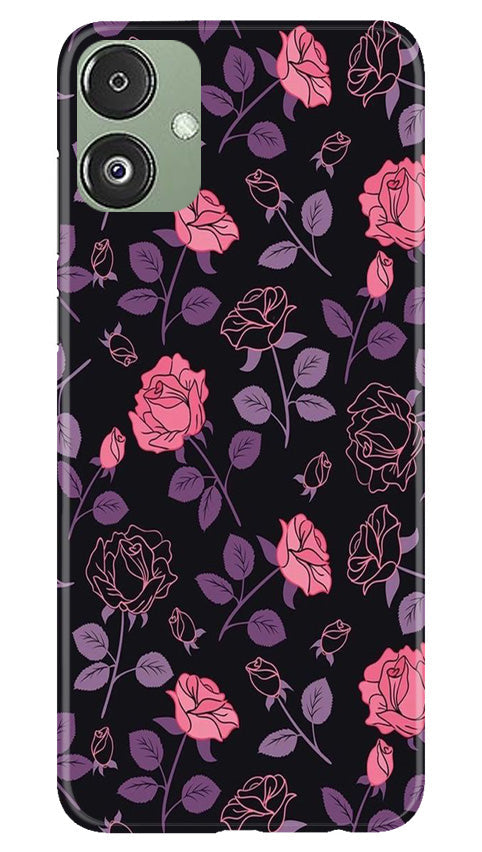 Rose Black Background Case for Samsung Galaxy F14 5G