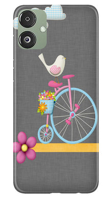 Sparron with cycle Mobile Back Case for Samsung Galaxy F14 5G (Design - 34)