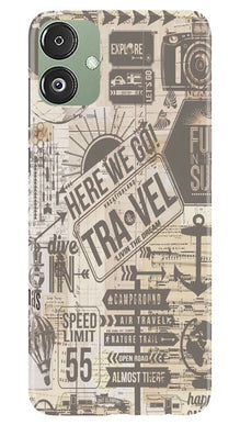 Travel Mobile Back Case for Samsung Galaxy F14 5G  (Design - 104)